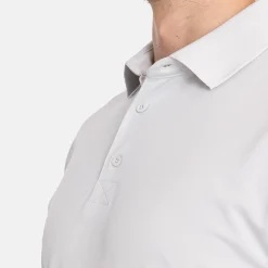 Bogeys & Birdies M Tech Solid Pique Knit Grå Discount