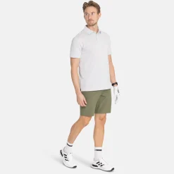 Bogeys & Birdies M Tech Solid Pique Knit Grå Discount