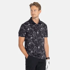 Bogeys & Birdies M Tech TM Flowerprint Svart Grå Black/Grey Online