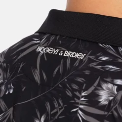 Bogeys & Birdies M Tech TM Flowerprint Svart Grå Black/Grey Online