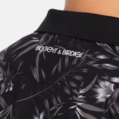 Bogeys & Birdies M Tech TM Flowerprint Svart Grå Black/Grey Online