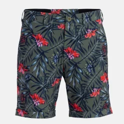 Bogeys & Birdies M TM Flowerprint Clover Green Multi Outlet
