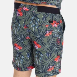 Bogeys & Birdies M TM Flowerprint Clover Green Multi Outlet