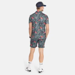 Bogeys & Birdies M TM Flowerprint Clover Green Multi Outlet