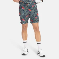 Bogeys & Birdies M TM Flowerprint Clover Green Multi Outlet