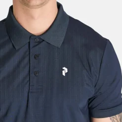 Peak Performance M Vespar Polo Salute Blue New