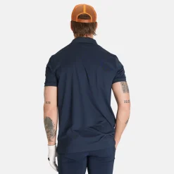 Peak Performance M Vespar Polo Salute Blue New