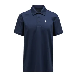 Peak Performance M Vespar Polo Salute Blue New