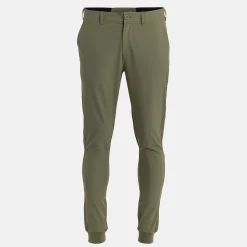 Bogeys & Birdies M 4-Way Stretch Jogger Leaf Clover Green Hot