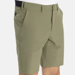 Bogeys & Birdies M 4-Way Stretch Short Leaf Clover Green