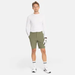 Bogeys & Birdies M 4-Way Stretch Short Leaf Clover Green