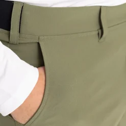 Bogeys & Birdies M 4-Way Stretch Short Leaf Clover Green