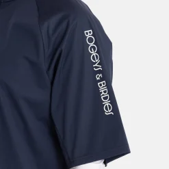 Bogeys & Birdies M Windbreaker SS 1/4 Zip Blå Navy New