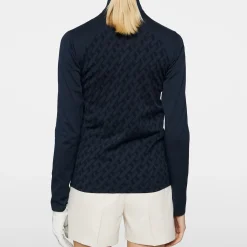 J.Lindeberg Nancy Seamless Mid Layer Blå JL Navy Discount