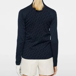 J.Lindeberg Nancy Seamless Mid Layer Blå JL Navy Discount