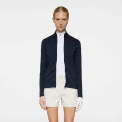 J.Lindeberg Nancy Seamless Mid Layer Blå JL Navy Discount