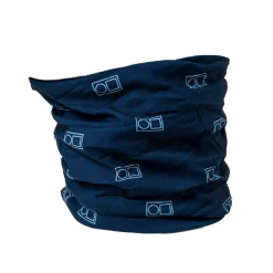 Bogeys & Birdies Neckwarmer Tube Blå Vit Navy/White Sale