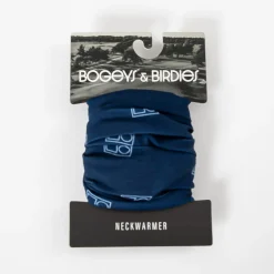 Bogeys & Birdies Neckwarmer Tube Blå Vit Navy/White Sale