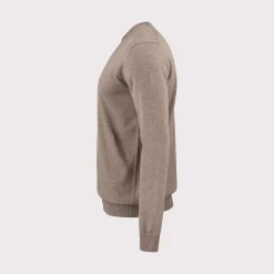 Cutter & Buck Oakville Crewneck Nougat Melange (834) Hot