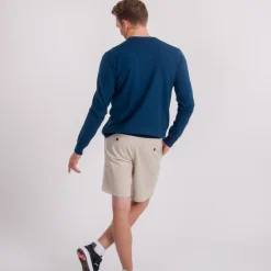 Cutter & Buck Oakville Crewneck Blå Navy Melange (554) Discount