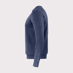 Cutter & Buck Oakville Crewneck Blå Navy Melange (554) Discount