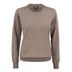 Cutter & Buck Oakville Crewneck Brun Nougat Melange (834) Online