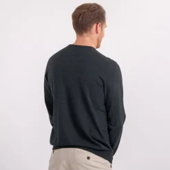 Cutter & Buck Oakville Crewneck Grå Antracite (955) Hot