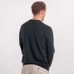 Cutter & Buck Oakville Crewneck Grå Antracite (955) Hot