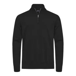 Cutter & Buck Oakville Half Zip Sweater Svart Svart (99) Clearance