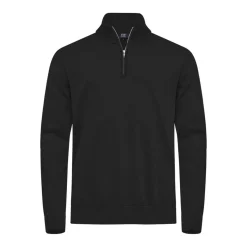 Cutter & Buck Oakville Half Zip Sweater Svart Svart (99) Clearance