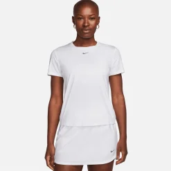 Nike One Classic W Dri-Fit Short Vit White-Black Best