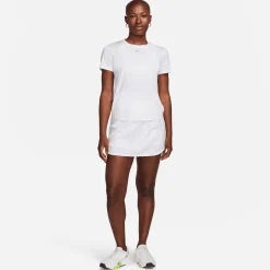 Nike One Classic W Dri-Fit Short Vit White-Black Best