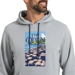 FootJoy 2025 Open Hoodie Grå Grey Clearance