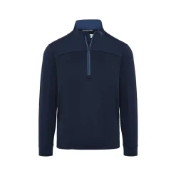 Original Penguin OP Lightweight 1/4 Zip Pullover Black-Iris Outlet