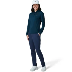 Original Penguin OP Ls Polo With Mesh Yo Black-Iris Sale