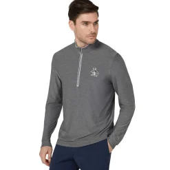 Original Penguin OP L/S 1/4 Zip Technica Quiet-Gray-Heather