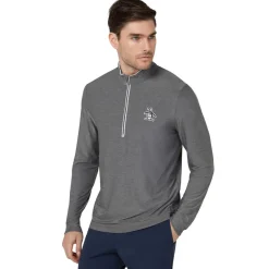 Original Penguin OP L/S 1/4 Zip Technica Quiet-Gray-Heather