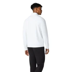 Original Penguin OP L/S 1/4 Zip Technica Vit Bright-White Discount