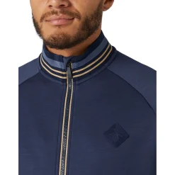 Original Penguin OP Pete´s Original Knit Track Jacket Black-Iris-Bijou-Hthr Online