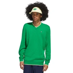 Adidas Golf Originals Ori F Knit Sweater Grön Green Online
