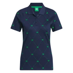 Adidas Golf Originals Ori F Novelty Polo W Nindig-Green Hot
