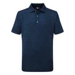 FootJoy Painted Floral Lisle Blå Navy