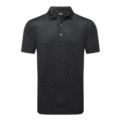 FootJoy Painted Floral Lisle Svart Black Outlet