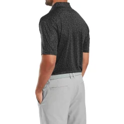 FootJoy Painted Floral Lisle Svart Black Outlet