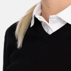 Ivanhoe PD V-Neck Svart Svart (015) Sale