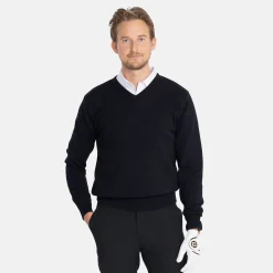 Ivanhoe PD V-Neck Svart Svart (015) Outlet