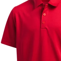 Adidas Performance Short Sleeve Polo Shirt Kids Colred New