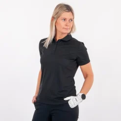 Cutter & Buck Piké Kelowna Svart Svart (99) Discount