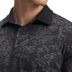Under Armour Playoff 3.0 Printed Polo Black Castle (015) New