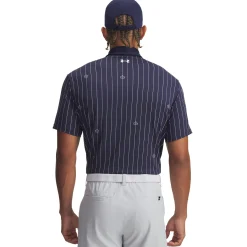 Under Armour Playoff 3.0 Printed Polo Midnight Navy (426) Hot